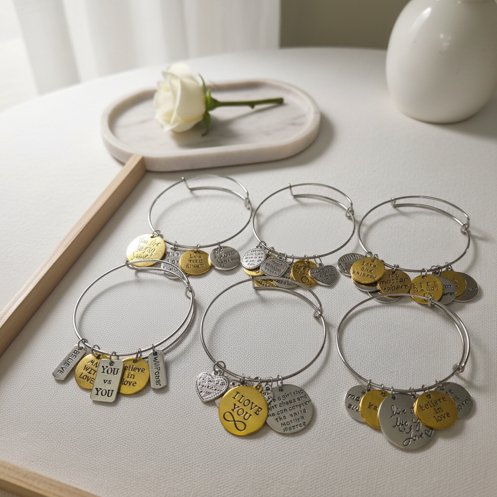 8-PIECE INSPIRATIONAL BRACELET SET