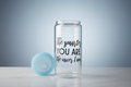 Blue Top Sassy Cup with Premium Background