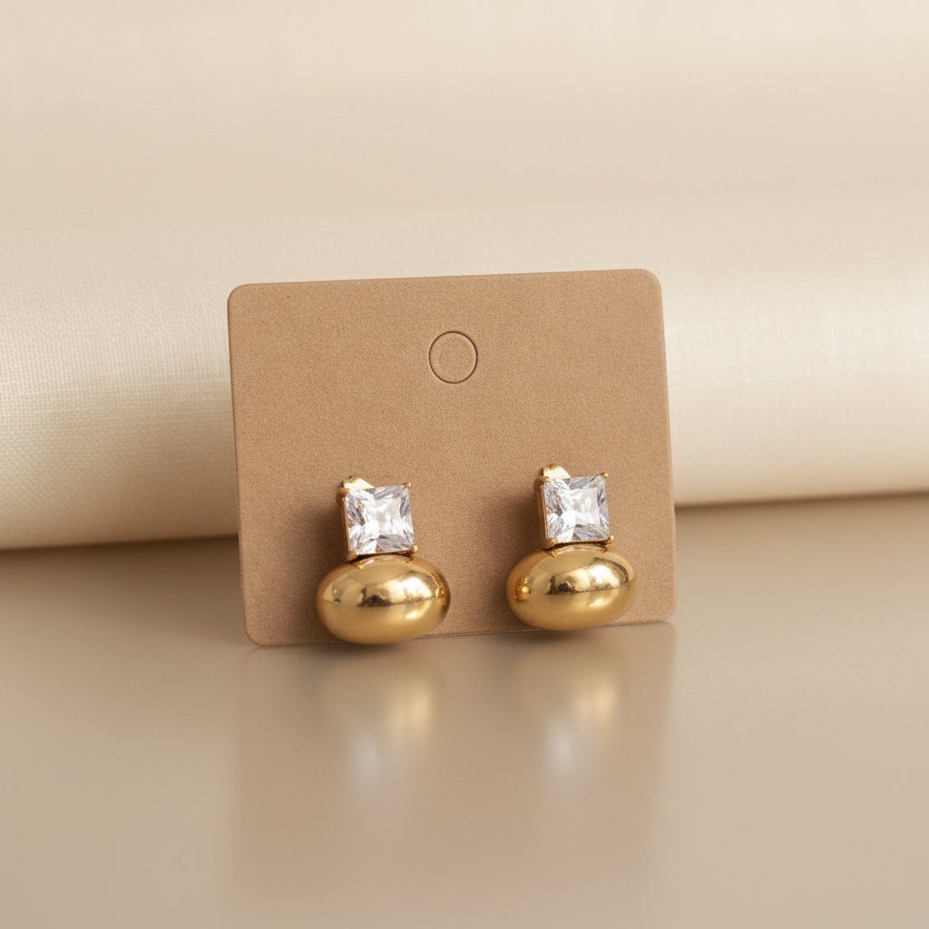 Gold and CZ Background