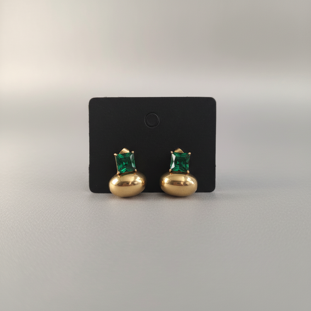 Gold and Emerald Background