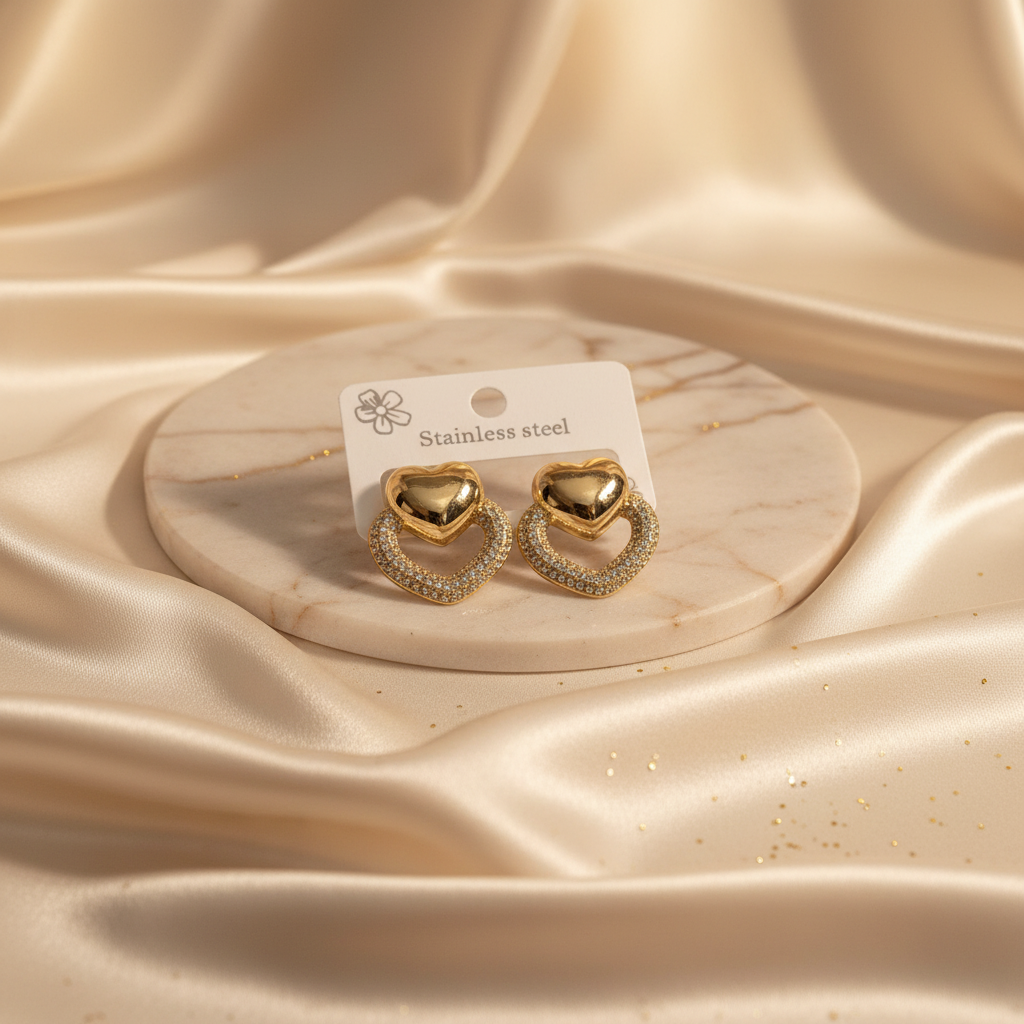 GOLD HEARTS Background