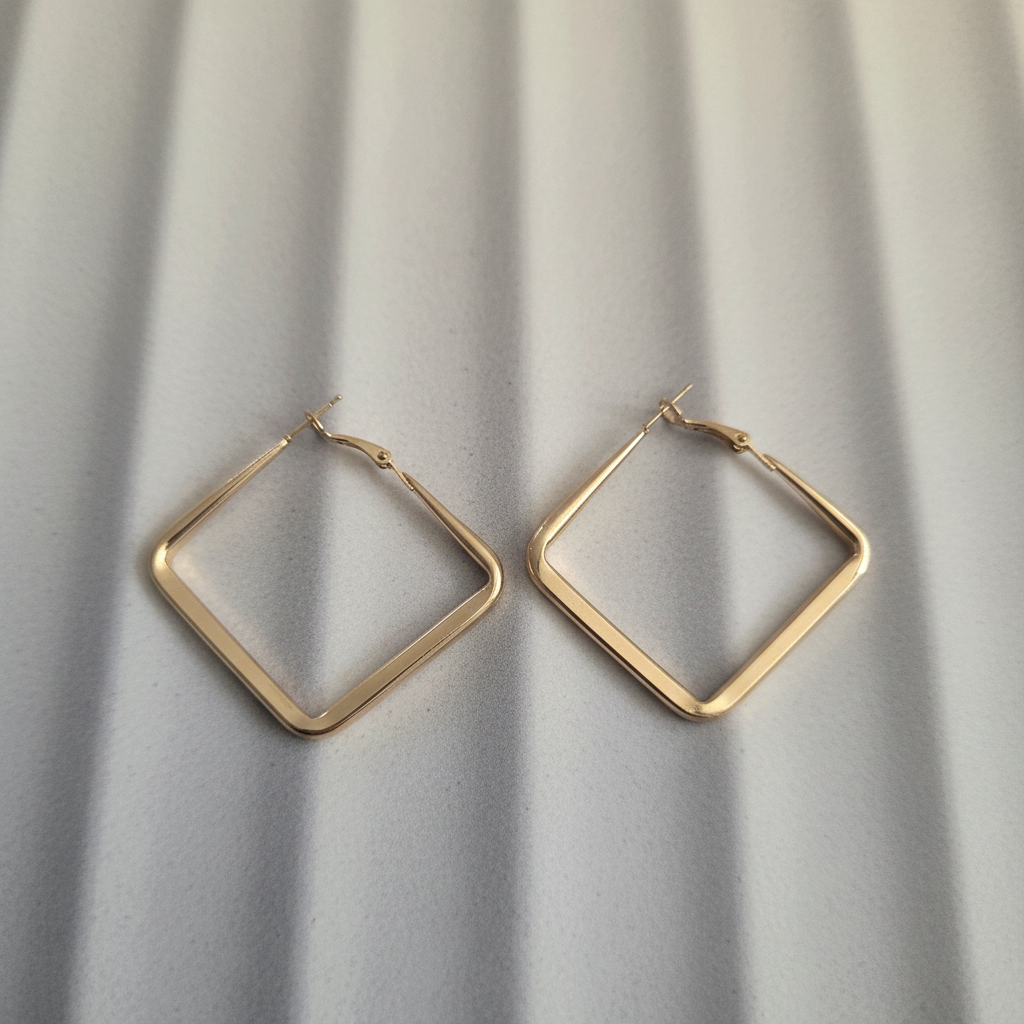 Gold Hoops Background