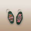 Hunter Green Keychain Set Combined Background