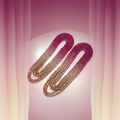 Ombre Earrings Background