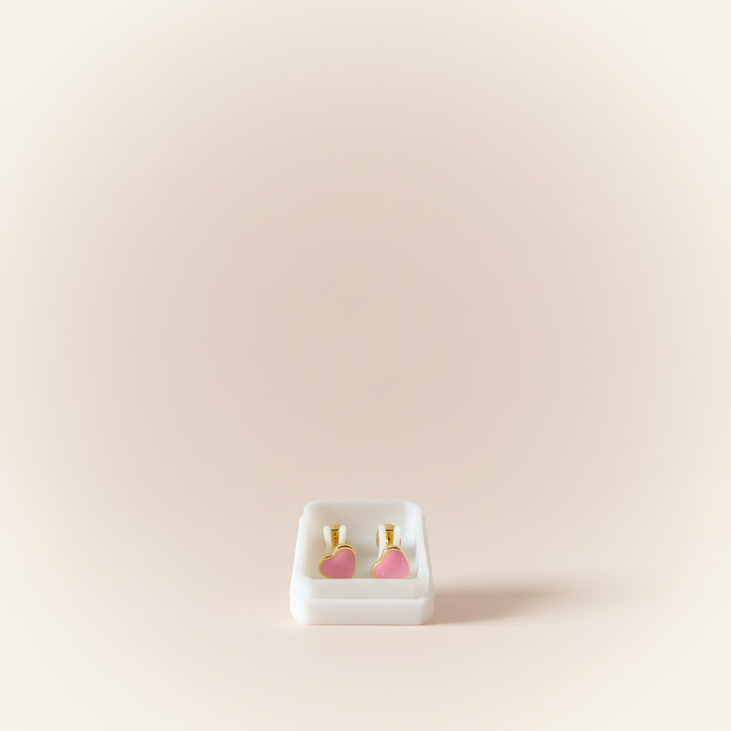 PINK HEART STUDS Background