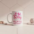 SASSY COFFEE CUP PINK Background