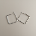 Silver Hoops Background