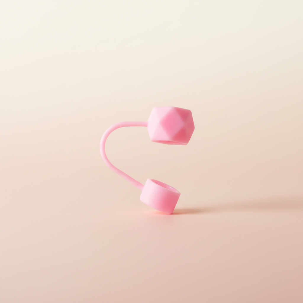 STRAW TOPPER LIGHT PINK Background