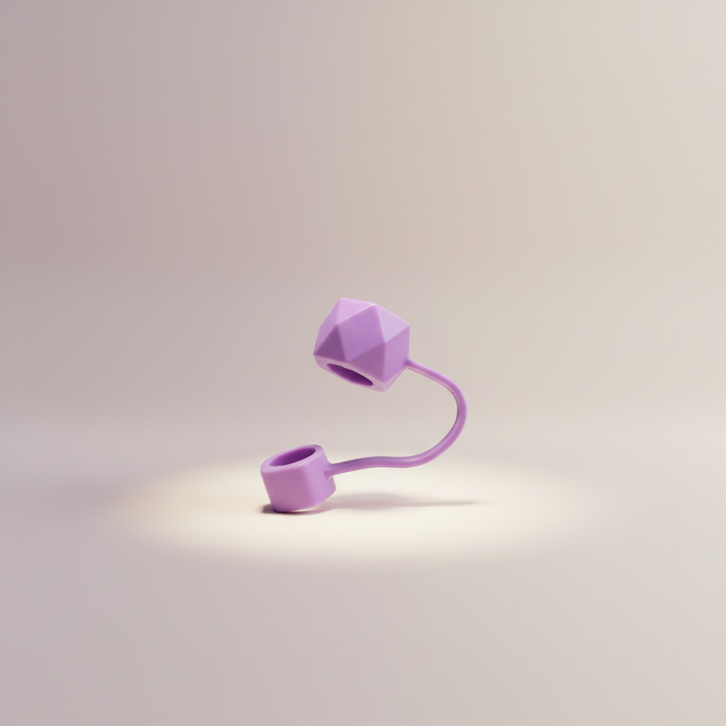 STRAW TOPPER PURPLE Background