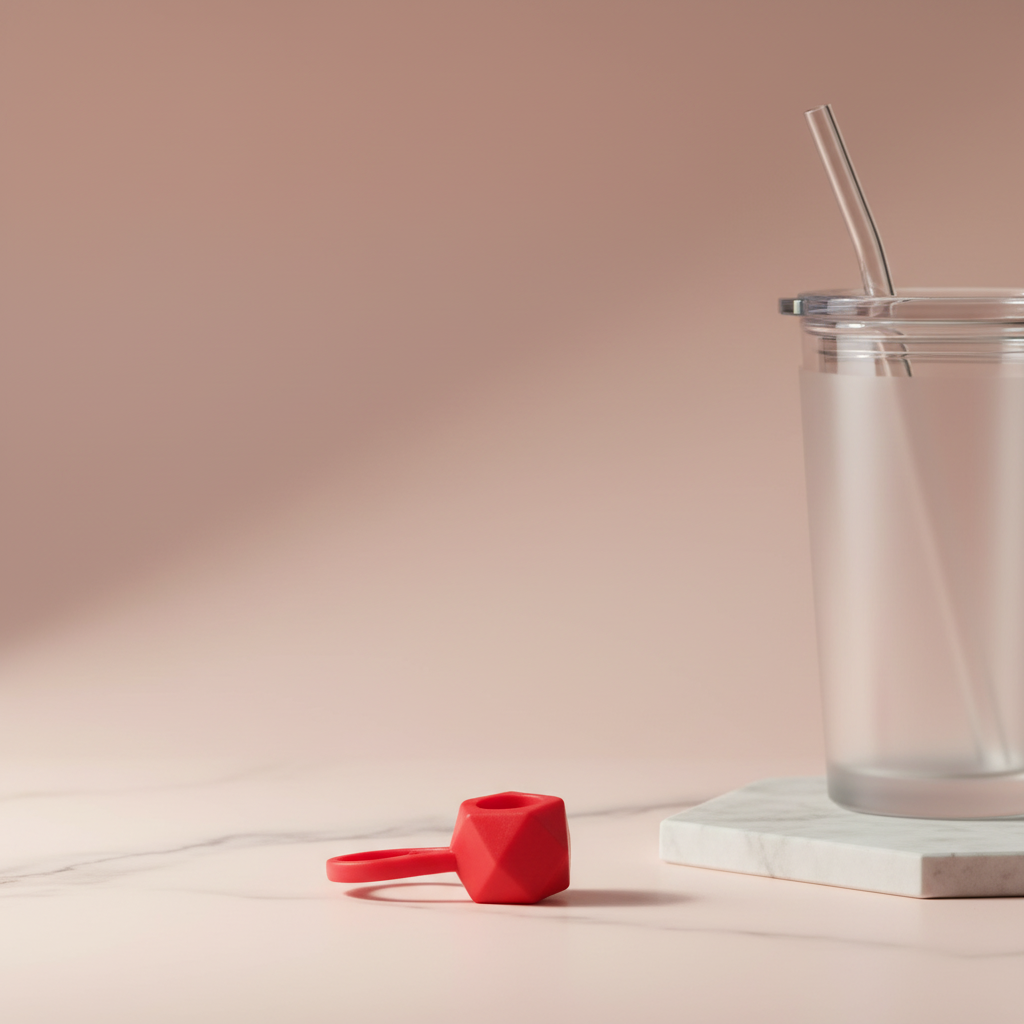 STRAW TOPPER RED Background
