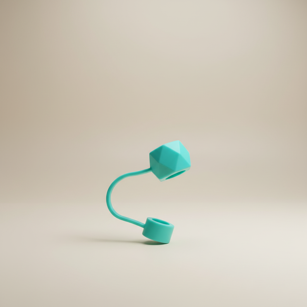 STRAW TOPPER TURQUOISE Background