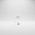 STRAW TOPPER WHITE Background