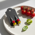 Tomato Earrings Background
